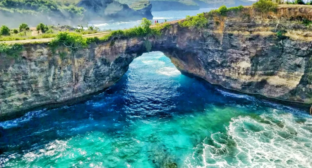 broken beach