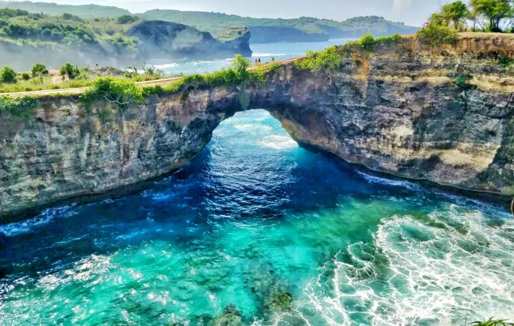 broken beach